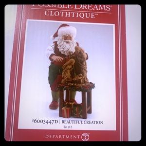 Santa Claus sculpture